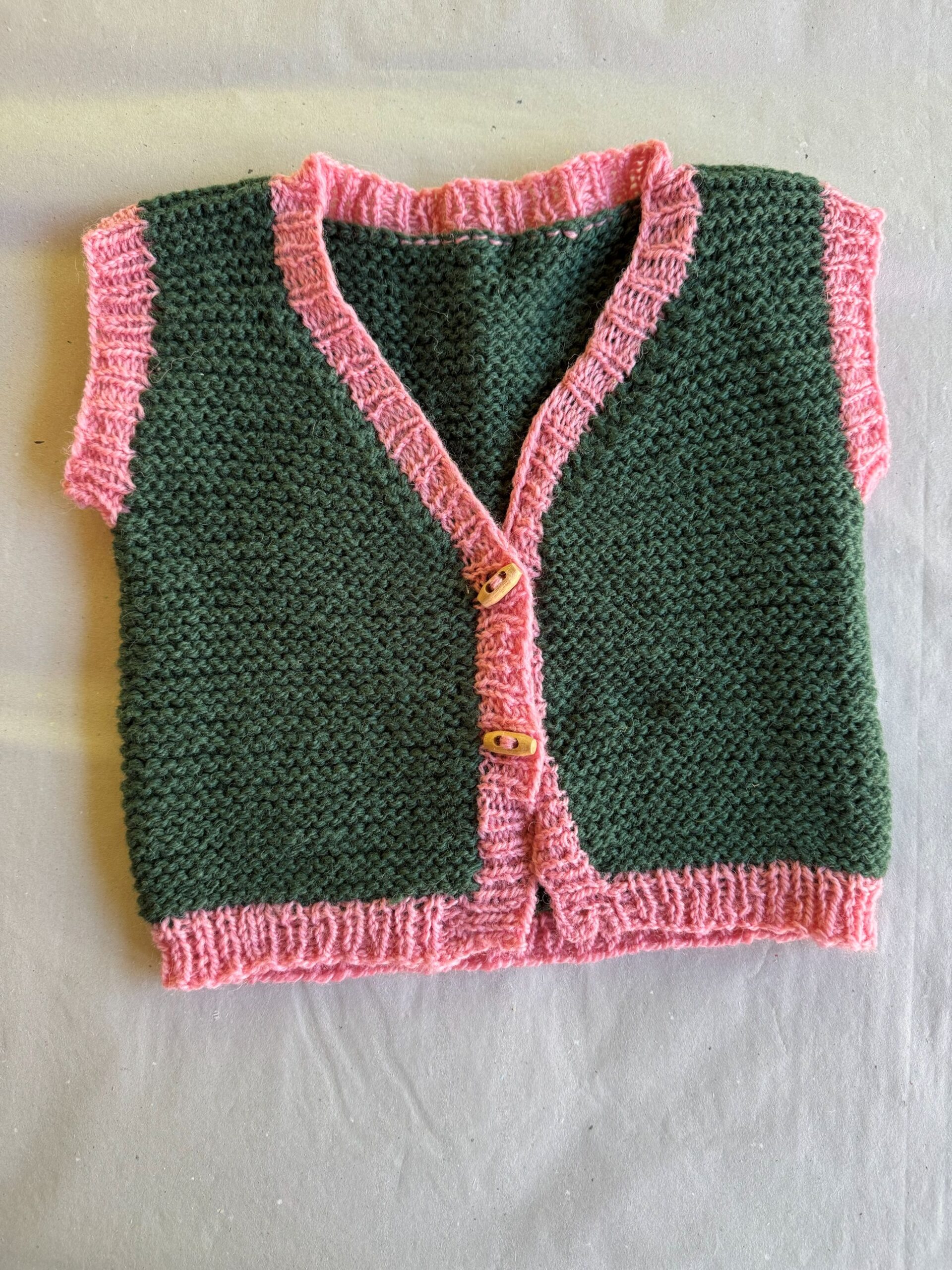 Vildt Vejr Vest Opskrift - Billede 2