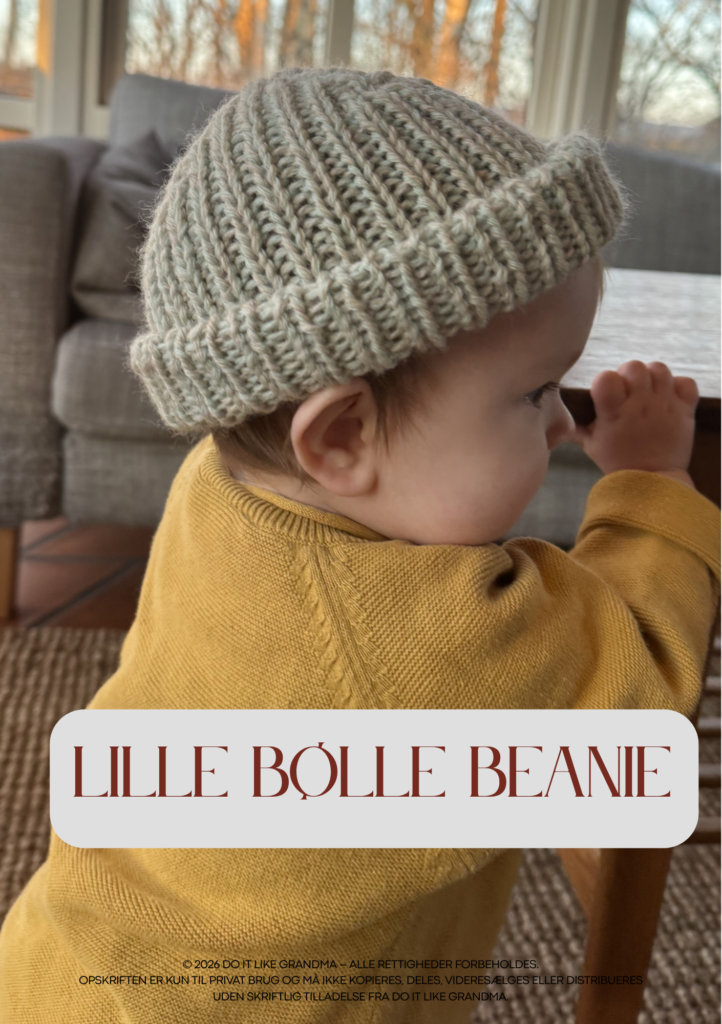 Lille Bølle Beanie Opskrift